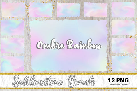 Brush splash sublimation background, splash bundle clipart, splash png, gradient ombre rainbow color background Sublimation artnoy 