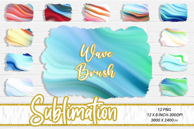 Brush splash sublimation background, splash bundle clipart, splash png, grain wave texture Sublimation artnoy 