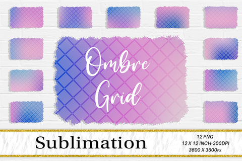 Brush splash sublimation background, splash bundle clipart, splash png, grid line ombre background Sublimation artnoy 