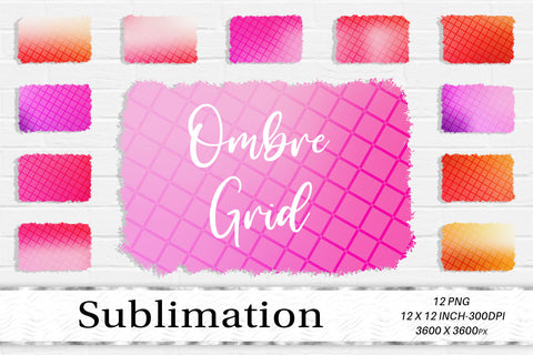 Brush splash sublimation background, splash bundle clipart, splash png, grid line ombre background Sublimation artnoy 