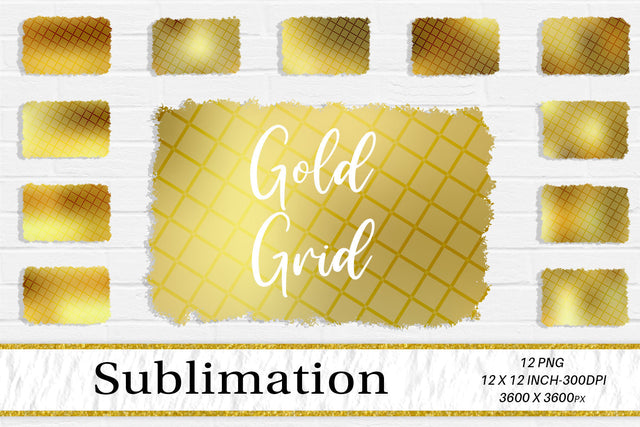 Brush splash sublimation background, splash bundle clipart, splash png, grid line pattern ombre background, gold Sublimation artnoy 