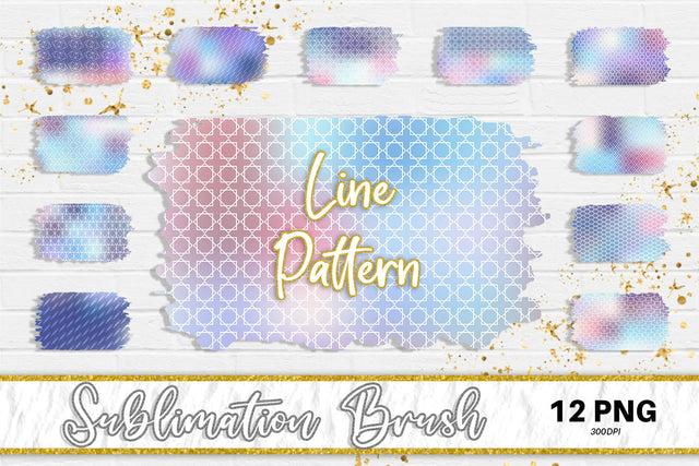 Brush splash sublimation background, splash bundle clipart, splash png, line pattern, blue Sublimation artnoy 