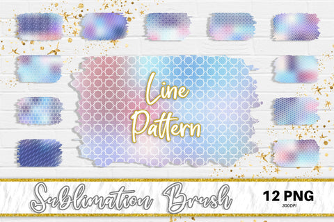 Brush splash sublimation background, splash bundle clipart, splash png, line pattern, blue Sublimation artnoy 