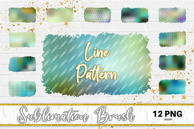 Brush splash sublimation background, splash bundle clipart, splash png, line pattern, gradient color background Sublimation artnoy 