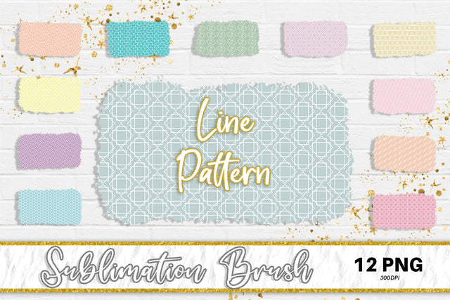 Brush splash sublimation background, splash bundle clipart, splash png, line pattern, pastel color background Sublimation artnoy 