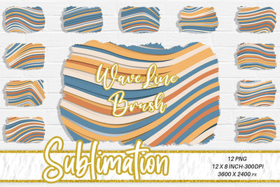 Brush splash sublimation background, splash bundle clipart, splash png, line wave Sublimation artnoy 