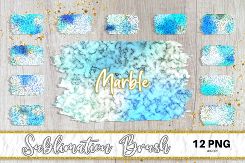 Brush splash sublimation background, splash bundle clipart, splash png, marble texture, blue white Sublimation artnoy 