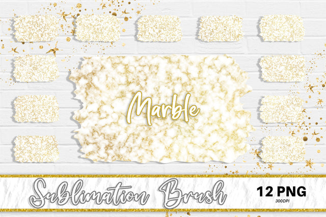 Brush splash sublimation background, splash bundle clipart, splash png, marble texture, gold and white Sublimation artnoy 