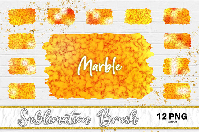 Brush splash sublimation background, splash bundle clipart, splash png, marble texture, orange color Sublimation artnoy 