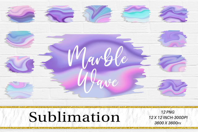 Brush splash sublimation background, splash bundle clipart, splash png, marble wave background Sublimation artnoy 