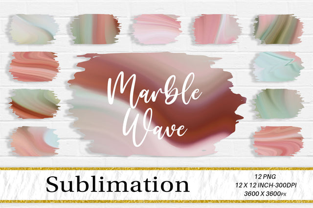 Brush splash sublimation background, splash bundle clipart, splash png, marble wave background Sublimation artnoy 