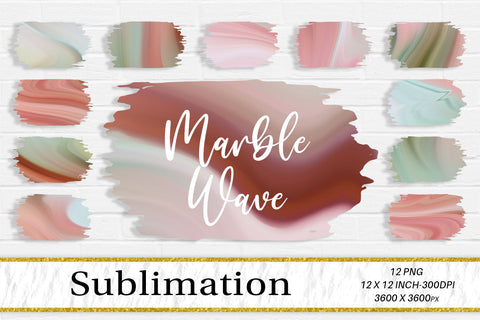 Brush splash sublimation background, splash bundle clipart, splash png, marble wave background Sublimation artnoy 
