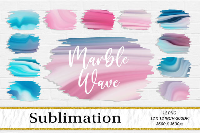 Brush splash sublimation background, splash bundle clipart, splash png, marble wave background Sublimation artnoy 