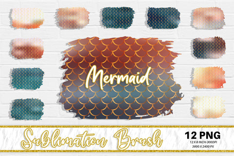 Brush splash sublimation background, splash bundle clipart, splash png, mermaid scales background Sublimation artnoy 