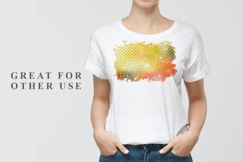 Brush splash sublimation background, splash bundle clipart, splash png, mermaid scales sparkle background Sublimation artnoy 