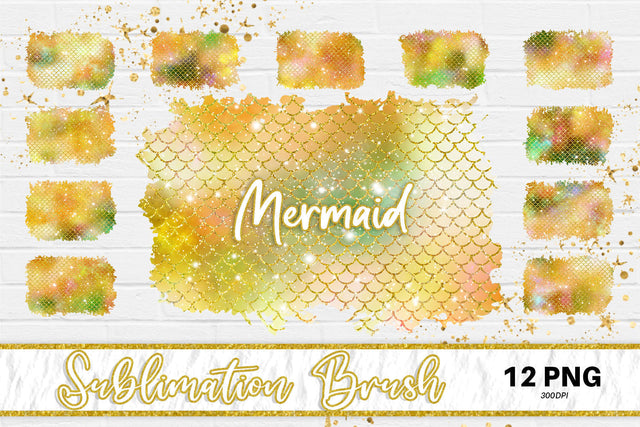 Brush splash sublimation background, splash bundle clipart, splash png, mermaid scales sparkle background Sublimation artnoy 
