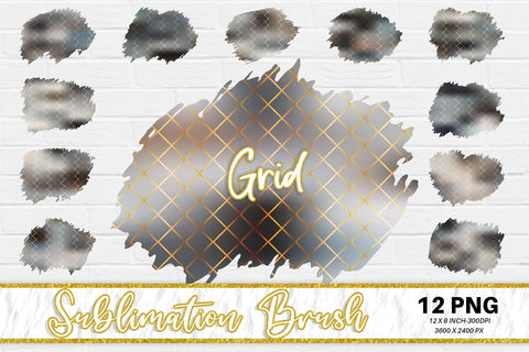 Brush splash sublimation background, splash bundle clipart, splash png, pattern grid line, dark color Sublimation artnoy 