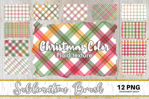 Brush splash sublimation background, splash bundle clipart, splash png, plaid texture, christmas color Sublimation artnoy 