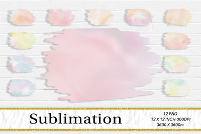 Brush splash sublimation background, splash bundle clipart, splash png, soft pink color Sublimation artnoy 