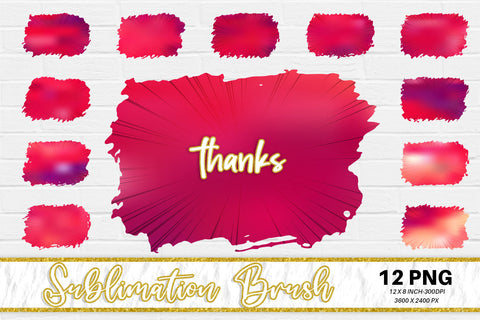 Brush splash sublimation background, splash bundle clipart, splash png, speed pattern, red color Sublimation artnoy 