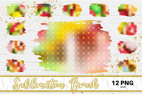 Brush splash sublimation background, splash bundle clipart, splash png, Sublimation artnoy 