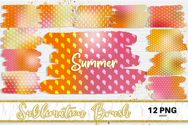 Brush splash sublimation background, splash bundle clipart, splash png, summer pattern Sublimation artnoy 