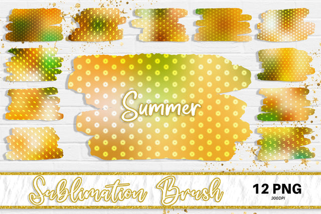 Brush splash sublimation background, splash bundle clipart, splash png, summer pattern Sublimation artnoy 