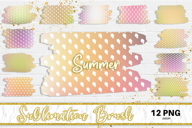 Brush splash sublimation background, splash bundle clipart, splash png, summer pattern Sublimation artnoy 