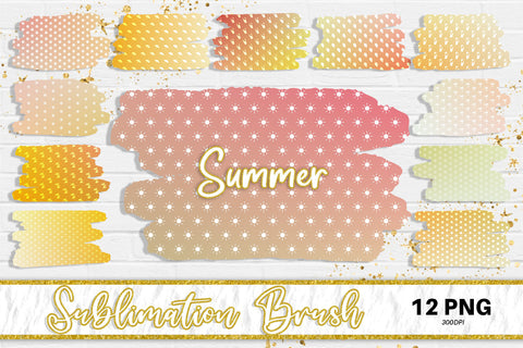 Brush splash sublimation background, splash bundle clipart, splash png, summer pattern Sublimation artnoy 