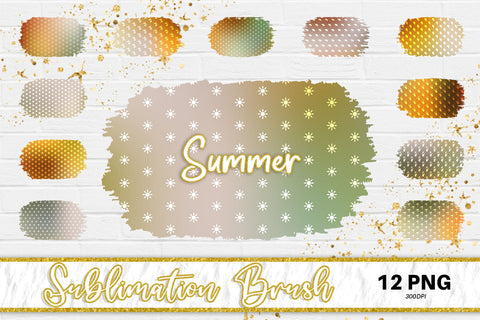Brush splash sublimation background, splash bundle clipart, splash png, summer pattern Sublimation artnoy 