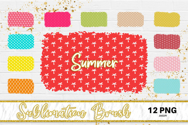 Brush splash sublimation background, splash bundle clipart, splash png, summer pattern Sublimation artnoy 