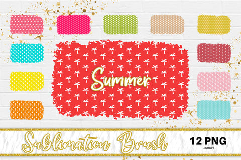 Brush splash sublimation background, splash bundle clipart, splash png, summer pattern Sublimation artnoy 