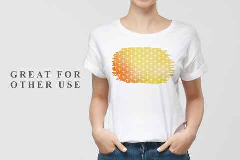 Brush splash sublimation background, splash bundle clipart, splash png, summer pattern, yellow Sublimation artnoy 