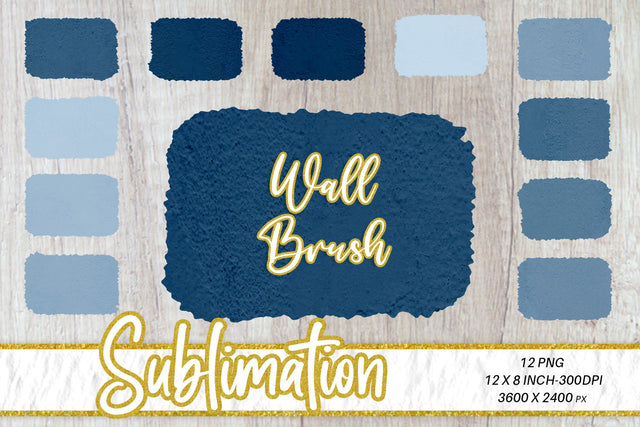 Brush splash sublimation background, splash bundle clipart, splash png, wall texture blue Sublimation artnoy 