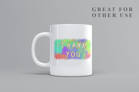 Brush splash sublimation background, splash bundle clipart, splash png, watercolor rainbow Sublimation artnoy 