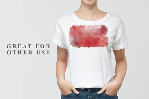 Brush splash sublimation background, splash bundle clipart, splash png, watercolor red Sublimation artnoy 