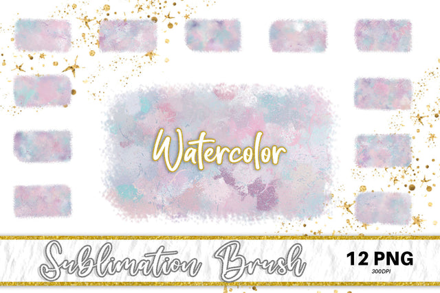 Brush splash sublimation background, splash bundle clipart, splash png, watercolor Sublimation artnoy 