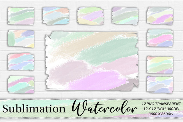 Brush splash sublimation background, Splash bundle clipart, splash png, watercolor Sublimation artnoy 