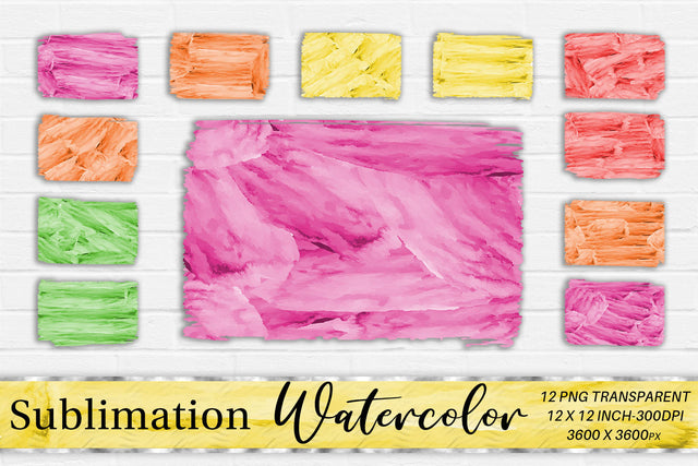 Brush splash sublimation background, Splash bundle clipart, splash png, watercolor Sublimation artnoy 
