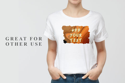 Brush splash sublimation background, splash bundle clipart, splash png, wave texture gradient brown orange Sublimation artnoy 