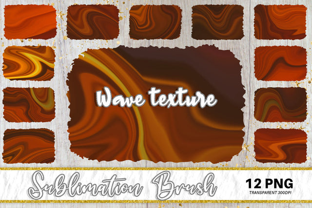 Brush splash sublimation background, splash bundle clipart, splash png, wave texture orange Sublimation artnoy 