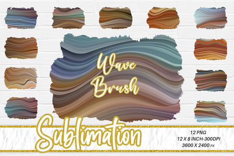 Brush splash sublimation background, splash bundle clipart, splash png, wave texture Sublimation artnoy 