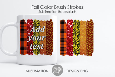 Brush stroke PNG, fall sublimation designs SVG Artisan Craft SVG 