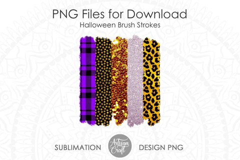Brush stroke PNG, Halloween sublimation design, Leopard SVG Artisan Craft SVG 