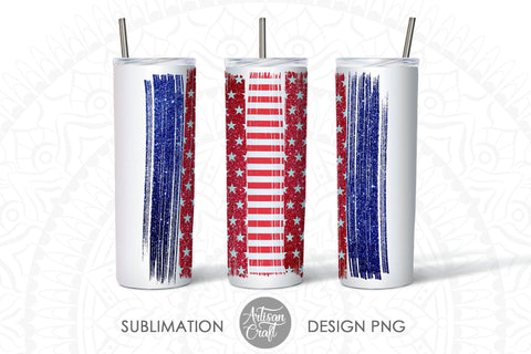 Brush stroke PNG, Stars and Stripes, sublimation backgrounds SVG Artisan Craft SVG 