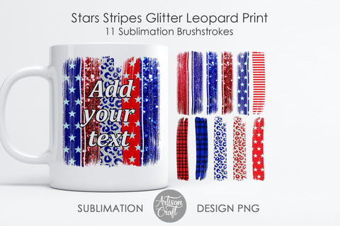 Brush stroke PNG, Stars Stripes SVG Artisan Craft SVG 