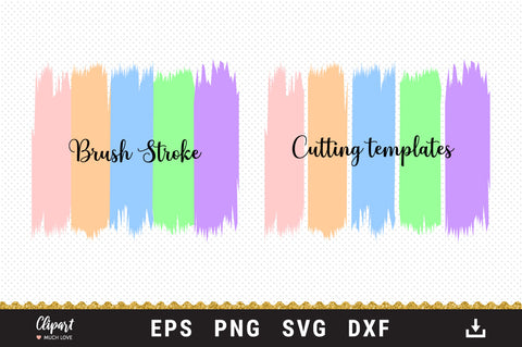 Brush Stroke SVG, Paint brush svg, Background svg, dxf, png SVG ClipartMuchLove 