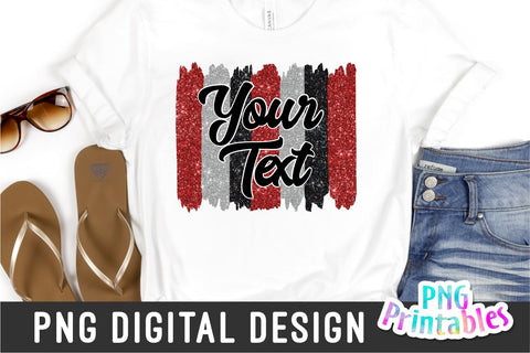 Brush Strokes Background png - Paint Strokes png - Print File - Glitter Sublimation Design - Sports png - Digital Download Sublimation Svg Cuttables 