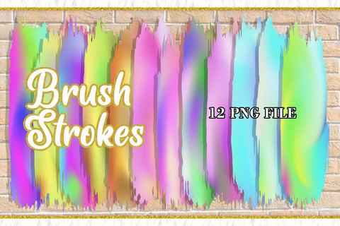 Brush Strokes Sublimation PNG, Sublimation artnoy 