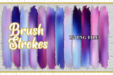 Brush Strokes Sublimation PNG, Sublimation artnoy 